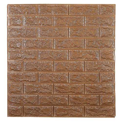 BOCAS Peel and Stick 3D Wall Panels Gold Brick Wallpaper for TV Walls |China manufacturer