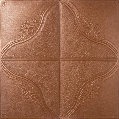 70*70cm square shape waterproof leather wall panel home designs