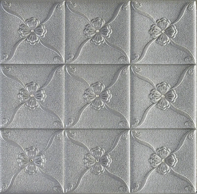 70*70cm square shape waterproof leather wall panel home designs