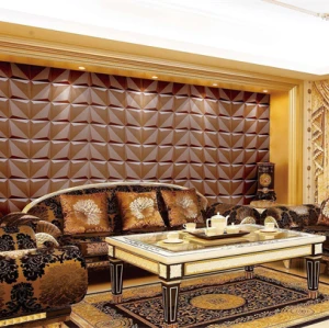 Building with home gardening for indoor luxury soundproof decorative panel