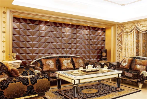 Building with home gardening for indoor luxury soundproof decorative panel