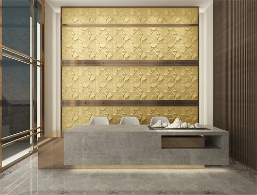 Best waterproof and spundproof pvc leather construction material and finish material board