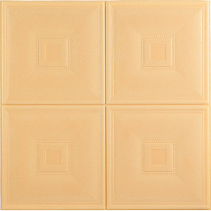 70*70cm square shape waterproof leather wall panel home designs