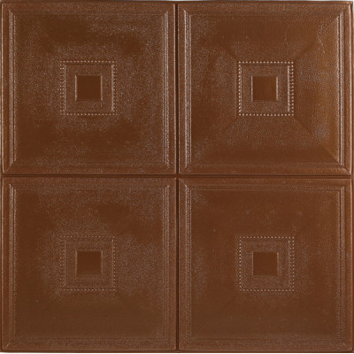 70*70cm square shape waterproof leather wall panel home designs
