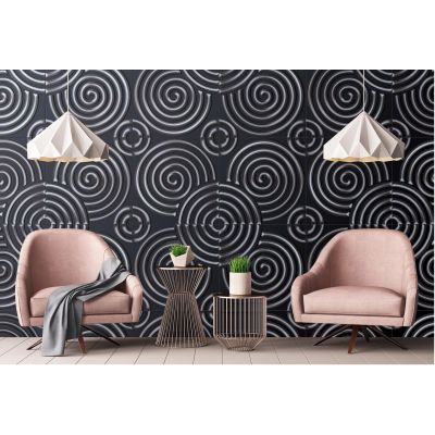 Modern Style Waterproof Smoke-Proof 3d art soft wall panels from factory