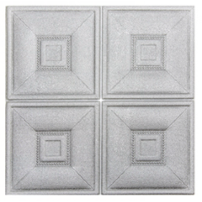 Leather wall panel of 3d wall sticker