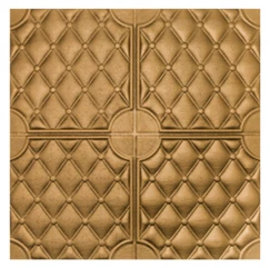 Luxury Art 3d PU leather Self-adhesive wall sticker