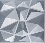 waterproof 100% 3d pvc tile ceiling decorative Home Interior Modern Design Pvc 3d Diamond Wall Panel