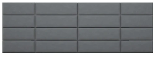 Black color Upholstered Wall Panels Wall Mounted Headboards