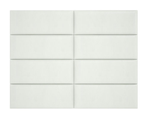 Grey color 25x60cm upholstered wall panel headboard wall panel