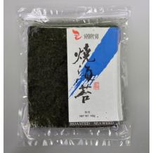 Senetsu Yaki Nori Seaweed Half Cut for Sushi Rolling (Half Size 50 Sheets)