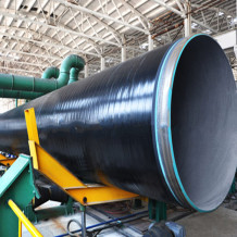 SSAW STEEL PIPE WITH 3PE ACC TO DIN 30670