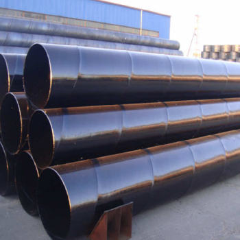 SSAW STEEL PIPE ACC TO ASTM A53 GrB for HEAT EXCHANGING PROJECT