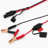 alligator clips to SAE car battery jumper cables