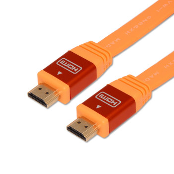 Flat HDMI Cable – HDMI 2.0 Ready (UHD 4K @ 60Hz, 18Gbps)