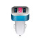 Dual car USB charger Real-time display current and voltage with over voltage protection