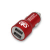 Dual car USB charger with over chargeing protection input 9-24V output 5V 4.8A