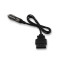 China car charge cigarette light coiled cable 12v cigarette charger to OBD power cable for sale