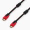 10FT HDMI Cable with 2 Ferrites for Blu-ray DVD PS3 HDTV XBOX LCD HD TV 3D 1080P V1.4