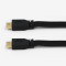 25FT High Quality HDMI FLAT Cable V1.4 3D 1080P Ethernet -Black- HDTV LED XBOX PS3 BLURAY