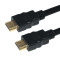High Speed HDMI 1.4 with Ethernet, Male/Male, 3′ Black Color