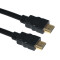 High Speed HDMI 1.4 with Ethernet, Male/Male, 3′ Black Color