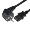 High Quality Power Adapter EU Plug Extension Cord For PC,laptop charger power cord