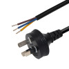 Au Plug 3 Pin 3Pin to 3 Cord wire AC Power Cable Lead