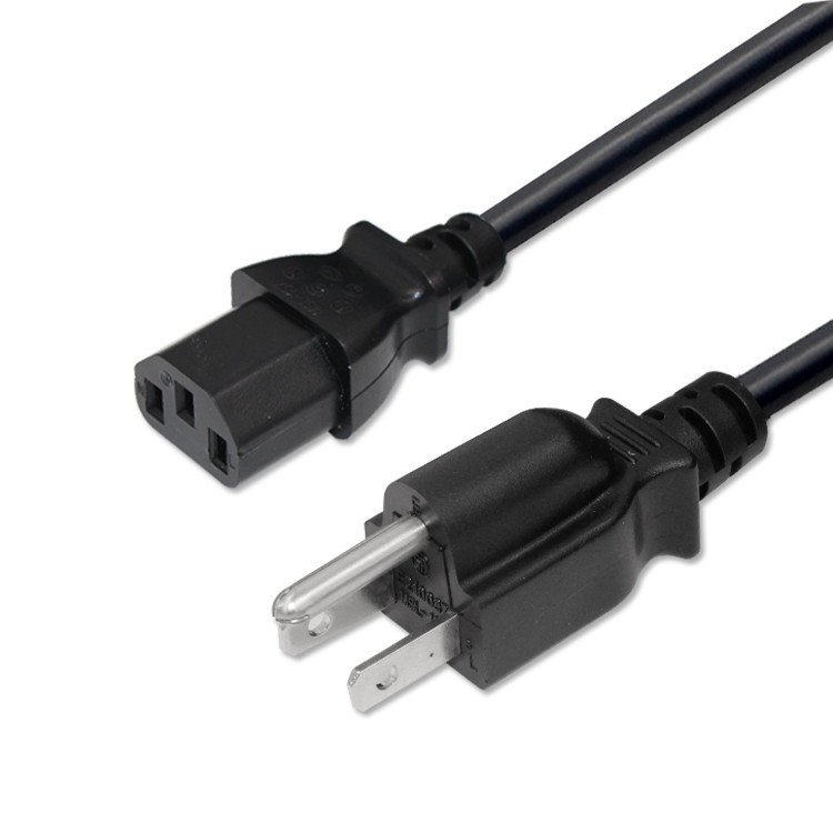 UL plug to IEC C13 power cord