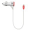 Phone accessories 12V-24V quick charge auto car charger with micro USB phone charger cable portable car charger