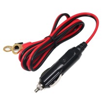 Auto car charger battery jump starter DC power cable cigarette lighter male plug to ring terminal