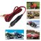 Auto car charger battery jump starter DC power cable cigarette lighter male plug to ring terminal