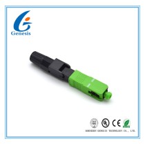 Pre - Polished Fiber Optic Fast Connector Easily Installed For 2 X 3 mm Drop Cable
