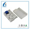 Gray Plastic Fiber Optic Distribution Box 2 * SC FTTH Flame Retardant For Indoor