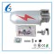 OPGW 48 Fiber Optic Joint Box 2 Ports Metal Silver Color Outdoor Fiber Splice Enclosure