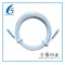 200m Outdoor Fiber Optic Patch Cord SC Flat FTTH Drop Cable With Messager