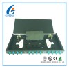 12 Port Fixed Type Fiber Optic Joint Box loaded with 12pcs of SC adaptor and splice tray