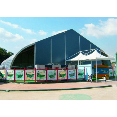 Curve marquee tent for Sports event in size 15x50m 15m x 50m 15 by 50 50x15 50m x 15m