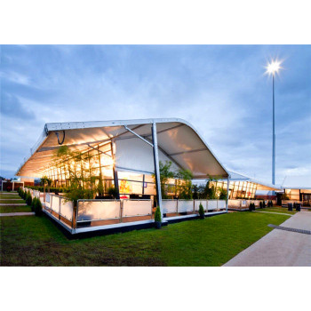 Transparent Arcum Marquee Tent For Trade Show 800 People Seater Guest