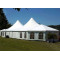 Clear High Peak Mixed Marquee Tent  For Wedding  For 100 People Seater Guest