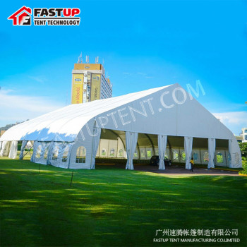 Curve marquee tent for ceremony 40x60m 40 by 60 60m x 40m