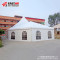 Clear White Top High Peak Mixed Marquee Tent For Mecca Hajj For 150 People Seater Guest