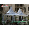 Clear Tent Transparent High Peak Pagoda For 30 People Seater Guest