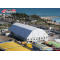 Transparent Polygon Roof Marquee Tent For Car Show 1500 People Seater Guest