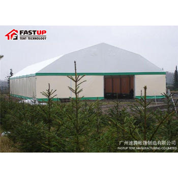 Polygon Roof marquee tent  for basketball in size 20x40m 20m x 40m 20 by 40 20x40 40m x 20m