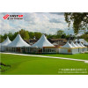 New Design White  Hexagon Tent For Catering  Diameter  8M 50 People Seater Guest