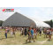 Transparent Curve Marquee Tent For Party 250 People Seater Guest