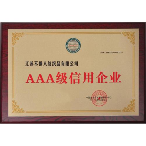 AAA Credit Enterprise Certificate