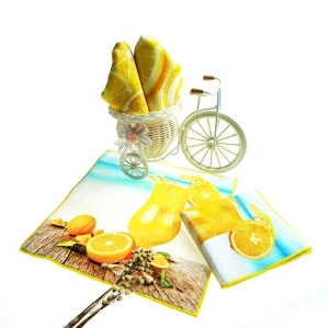 China supplier printed cotton baby hand towel trade