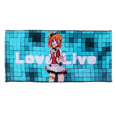 printed wholesale terry cloth 100% cotton children face towel